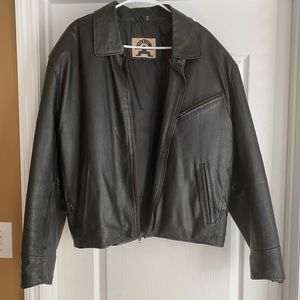 Men’s leather jacket